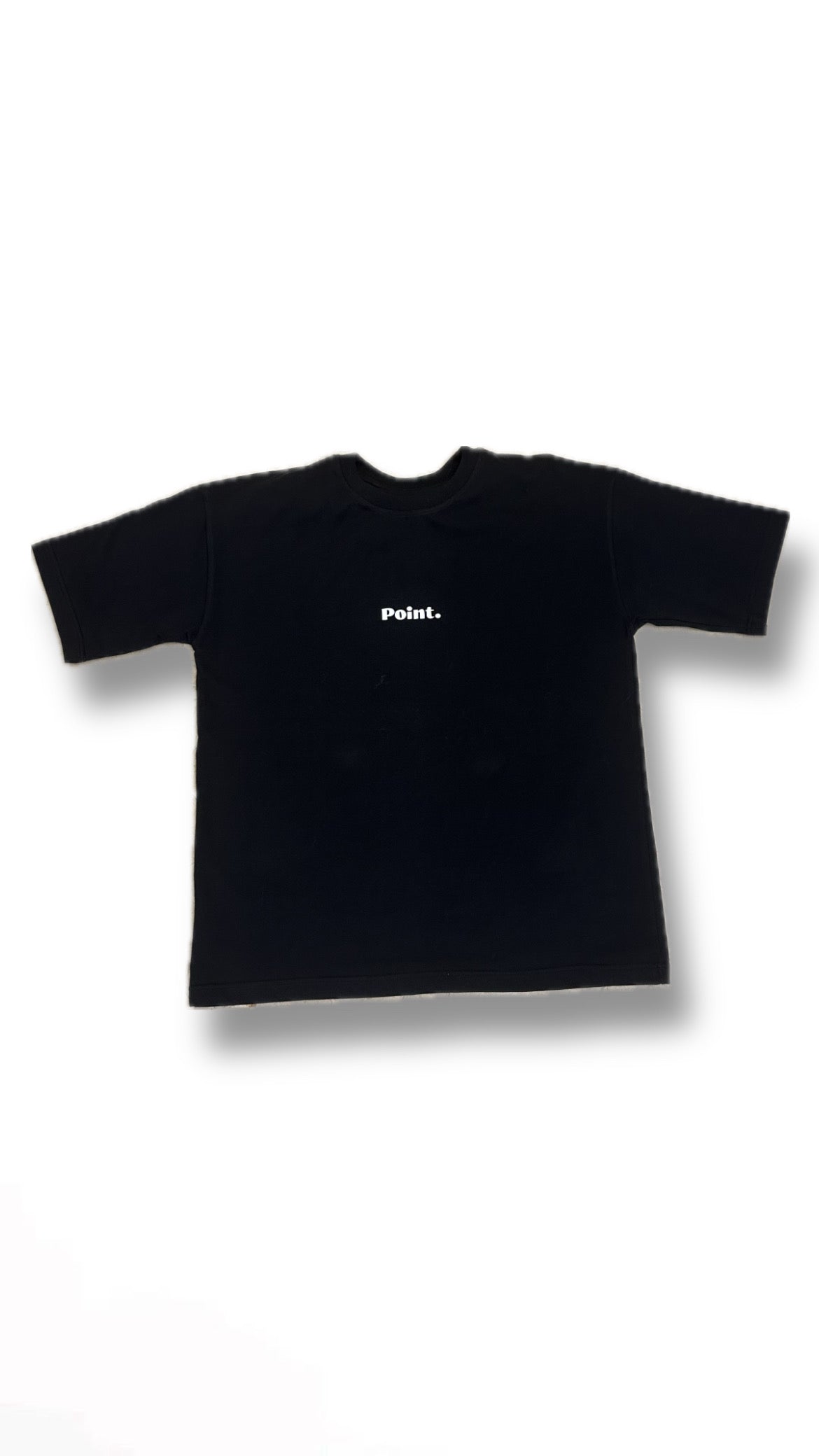 Abstract Flow Graphic Tee – Black