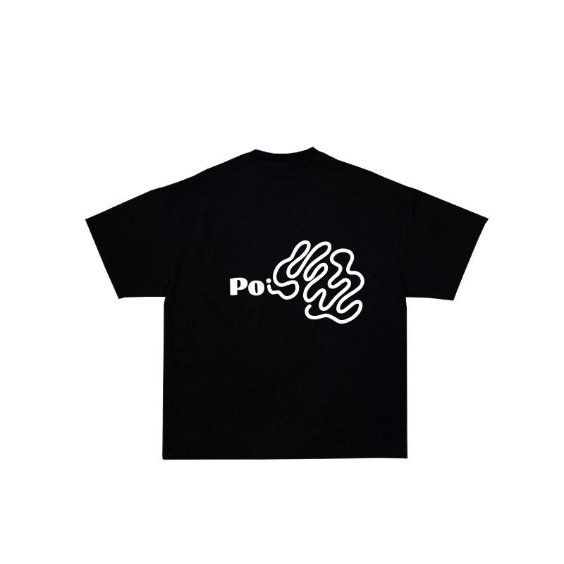 Point - Scribble T (black and white).